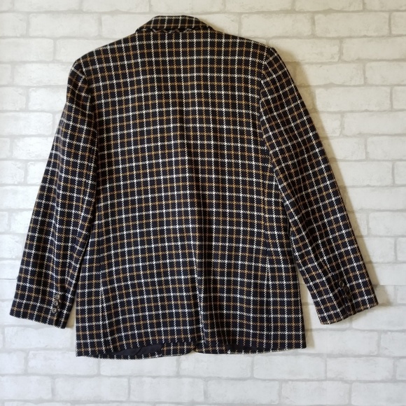 JH Collectibles Vintage 90's Blazer Navy White 12 - Picture 7 of 8